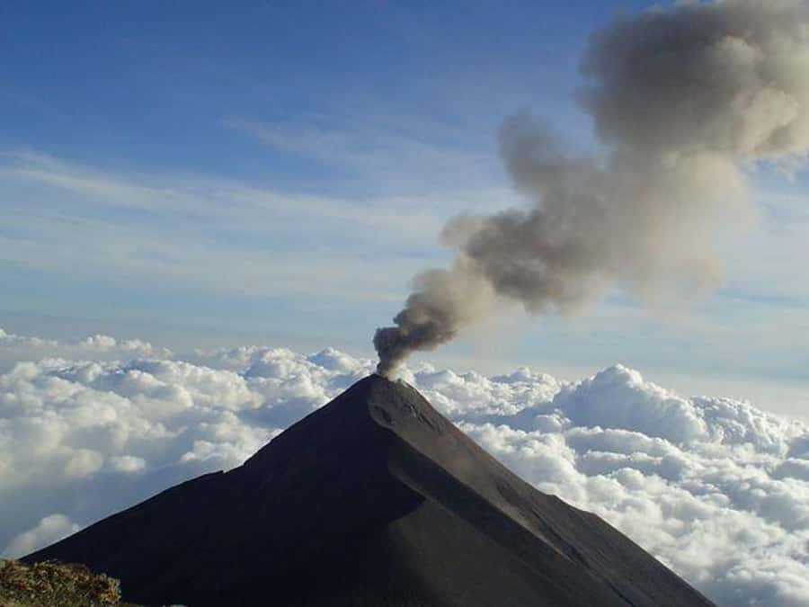 1 Day Acatenango Volcano Hike from Antigua - The first hour through La Soledad’s farm fields