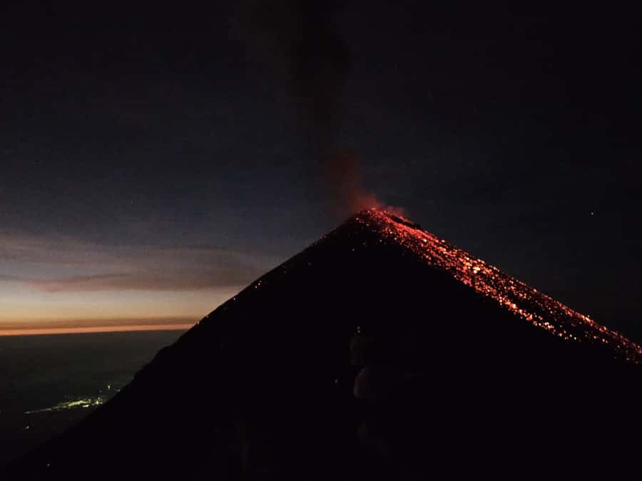 2-day tour from Antigua 1 night in Acatenango Volcano - Base Camp at 4:00 PM