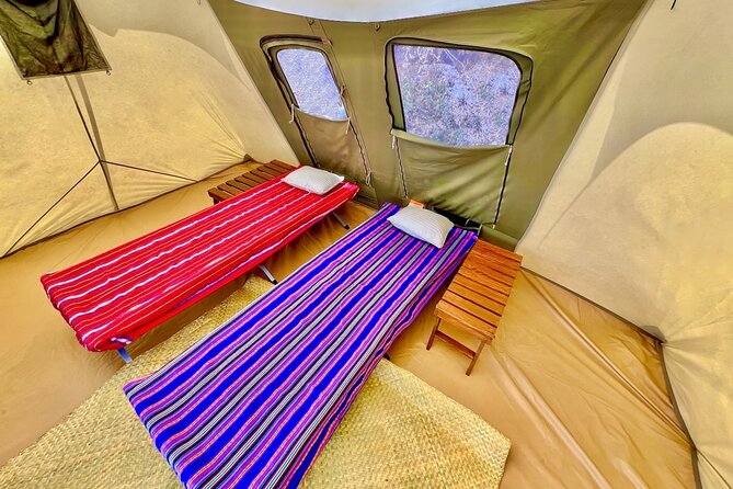 Acatenango Volcano Overnight Hike with Comfort Glamping - Campfire, coffee, and Volcan Fuego after dark