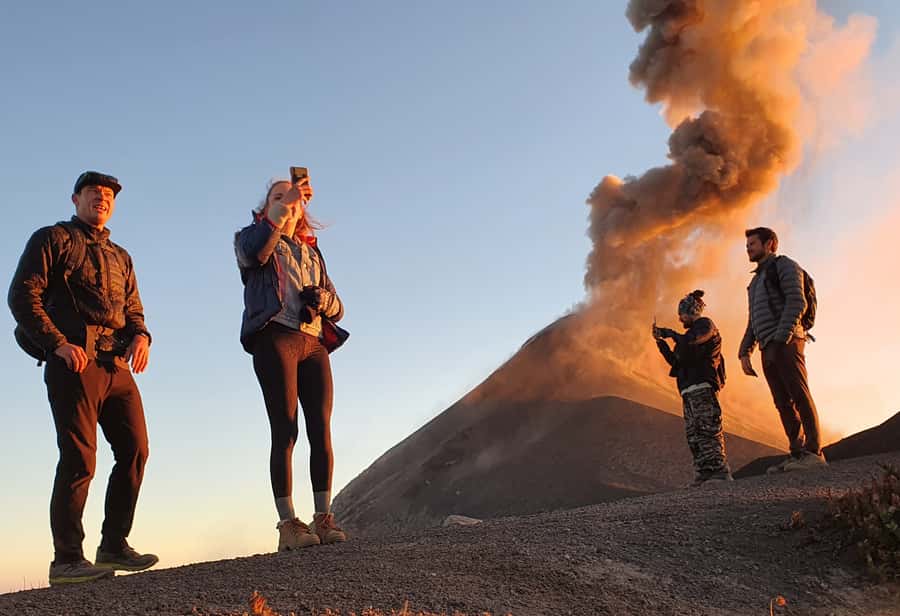 Antigua, Guatemala: Volcano Acatenango Overnight Hiking - Basecamp at 3,700 meters