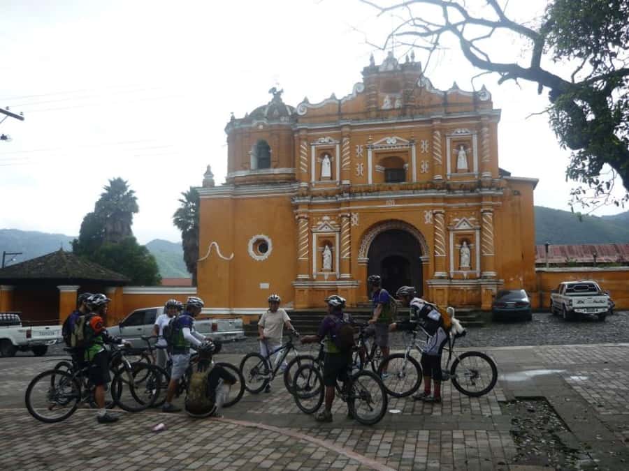 Antigua Half-Day Lost Cities of the Almolonga Bike Tour - Leaving Antigua behind at 9:00