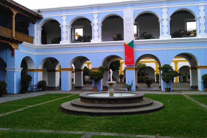 Antigua Walking Tour Morning and Afternoon - The Carmen facade and Mercado de Artesanias