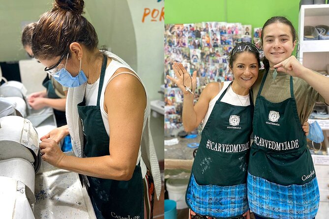 Carve your own jade piece in Antigua! - What You Wear and What You Do