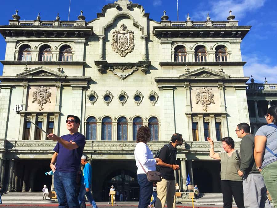 Combo Tour: Colonial Antigua & Guatemala City Explorer Tour - La Reforma and the French influence on the avenue