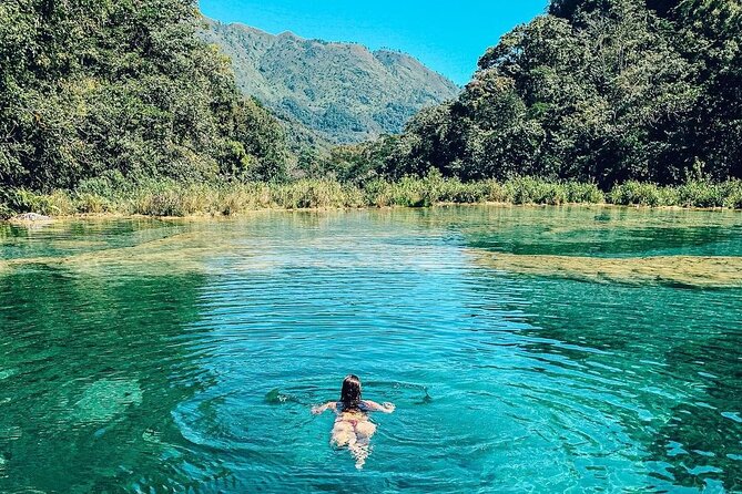 Discover The Paradisiacal Semuc Champey + Kanba Caves - Tour From Cobán - Four hours among Semuc Champey’s natural pools