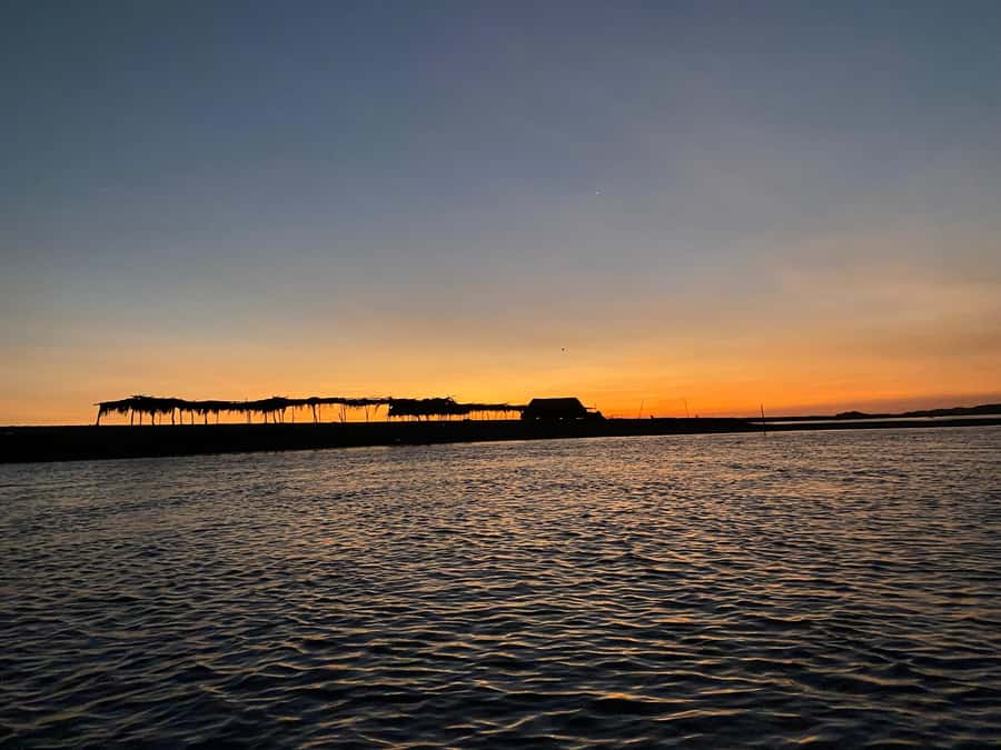 El Paredón: Sea Turtle and Salt Farm Tour - Sunset views and the return to El Paredón