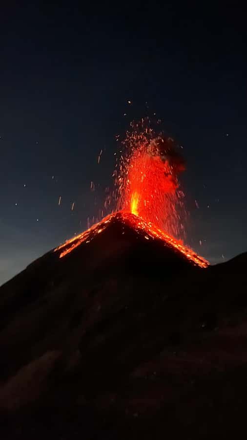 From Antigua: 2-Day Acatenango Volcano Hiking with Guide - Base camp, sunset, and Fuego after dark