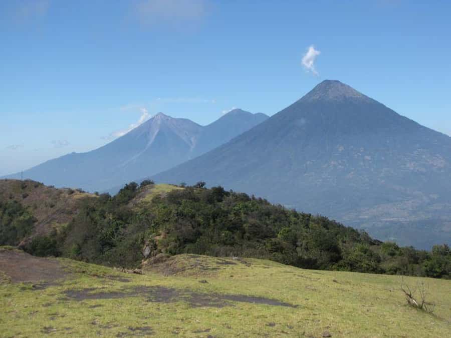 From Antigua: Pacaya Volcano Day Hike - The forest route down to the trailhead