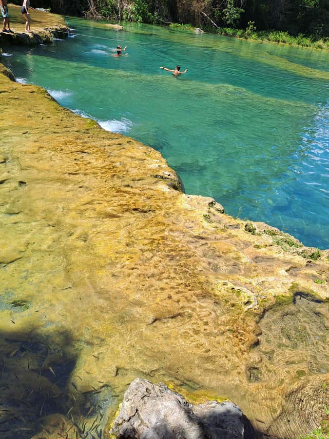 From Guatemala City to Semuc Champey in one day. - Reaching the Semuc Champey viewpoint