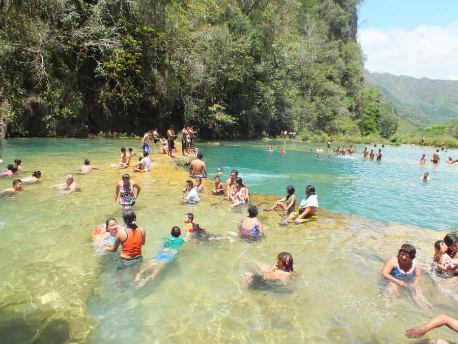From Lanquin: Semuc Champey Park and Kanba Cave Guided Tour - Practical packing advice for a wet day