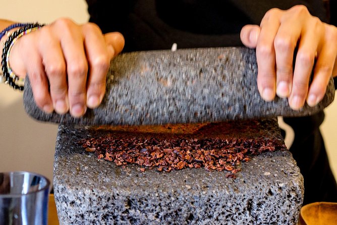 Guatemalan Bean to Bar, Ceremonial Cacao and Chocolate Experience - Preparing the traditional Mayan cacao beverage