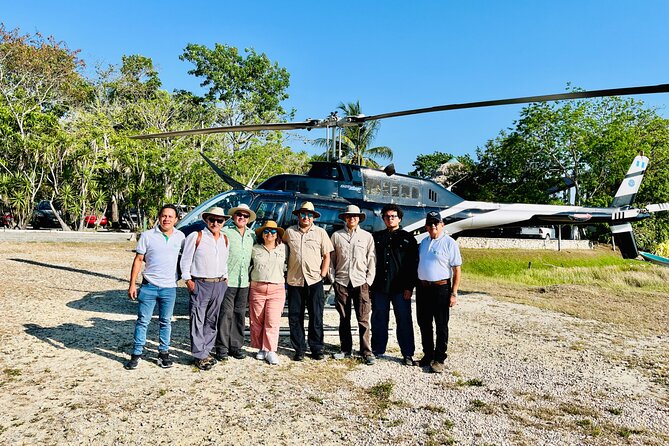 Helicopter Tour El Mirador La Danta From Flores - El Tigre, causeways, and old walls