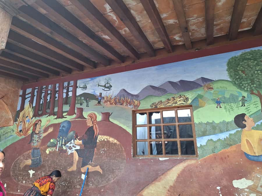 One-day visit to Chichicastenango from Antigua Guatemala - The mask factory and the work behind ceremonial art