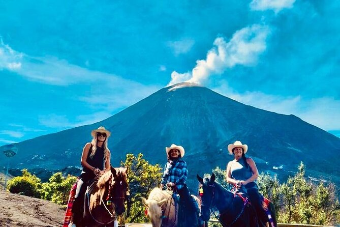 Pacaya Volcano Horseback Fast Ride Lava Pizza Chef - Reaching Pacaya’s lava beds