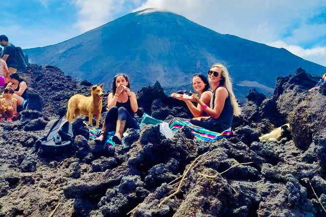 Pacaya Volcano Horseback Fast Ride Lava Pizza Chef - A return ride with views of three volcanoes