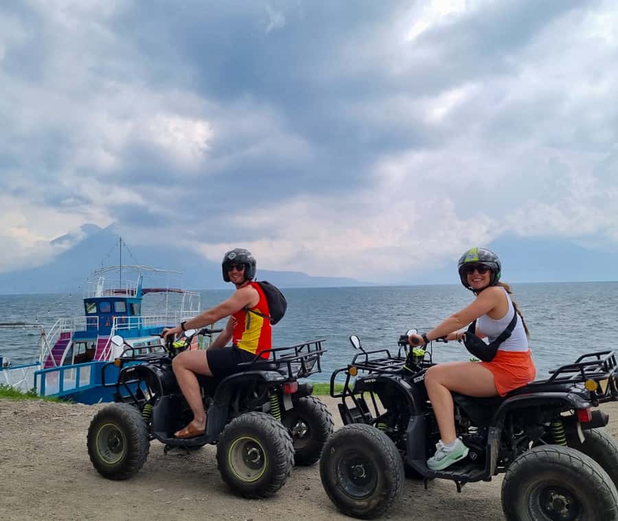 Panajachel: Lake Atitlan Villages ATV Tour - Santa Catarina Palopo and its handmade traditions