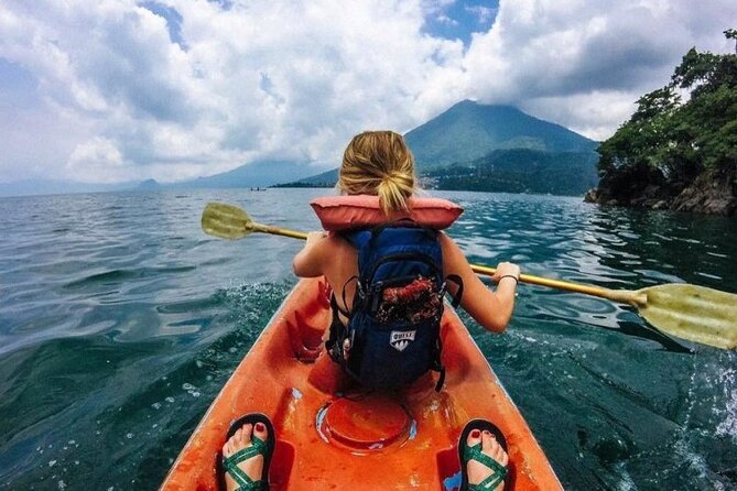 Private Full-day Paragliding and Kayaking at Lake Atitlan - Kayaking at Jardines del Lago