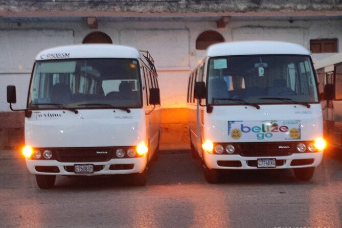 Private transfer Mundo Maya Airport to Flores Island Hotels - The airport exit meeting point