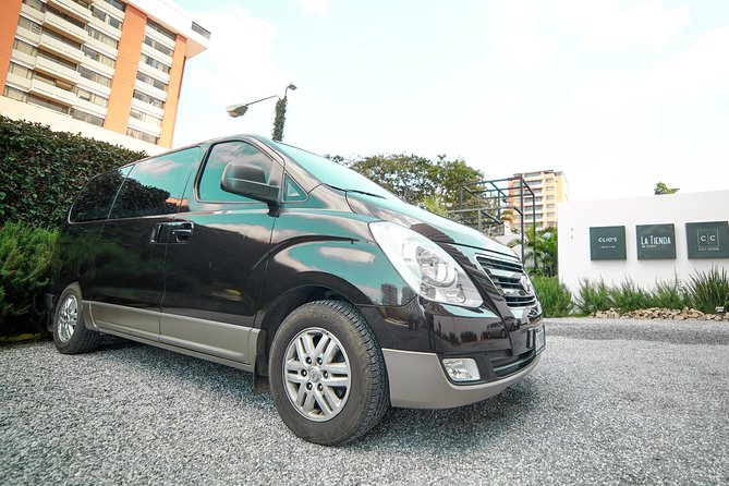 Private Transportation Service Within Guatemala City on a Minibus with A/C - What the $60 group price really means