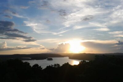 Shared Guided Sunset Tour in Yaxhá from Flores
