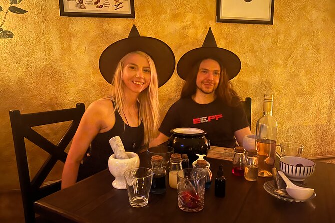 The Enchanted Cauldron: Mixology Experience in Antigua - Reading the potion manuscript