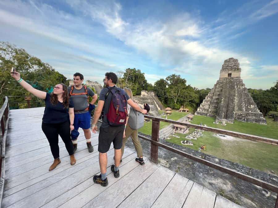 Tikal Full Day with Dedicated Exploration of the Monuments - Temple V and its unusual northern orientation