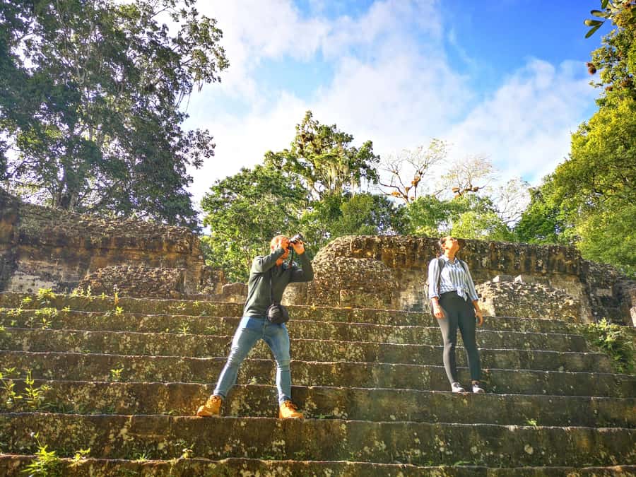 Tikal Sunrise, Archeological focus and Wildlife Spotting - Temple I, the Great Jaguar