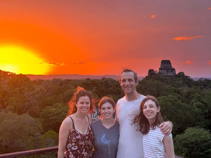 Tikal Sunset, Archeological focus and Wildlife Spotting - Why this Tikal trip takes most of a day
