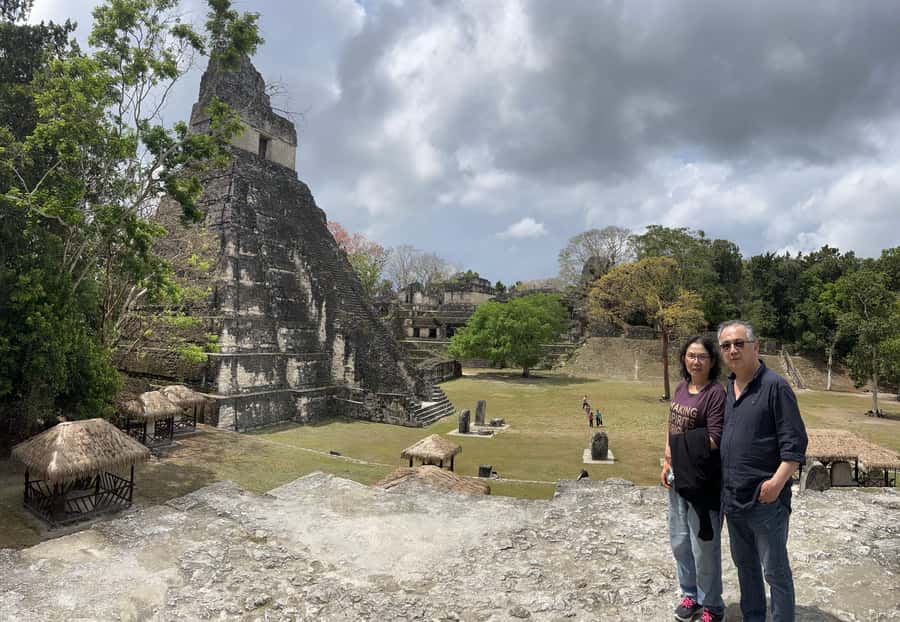Tikal Sunset, Archeological focus and Wildlife Spotting - Lunch at Jaguar Inn before the ruins