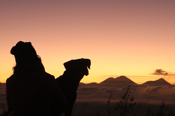 Toliman Volcano Hike - The Saddle Between Toliman’s Two Peaks