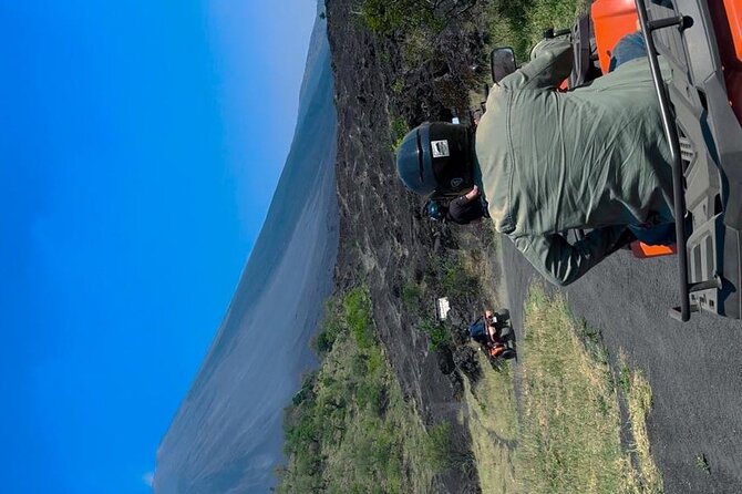 Tour to the foothills of the volcano on ATV - A Look at the Guide Style