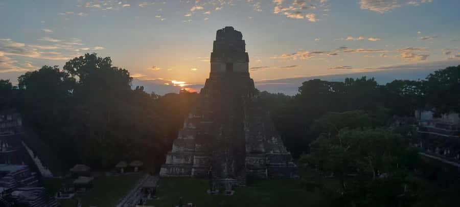 Tour to Tikal: from Mundo Maya Airport in Flores - Temple IV and the Lost World Pyramid