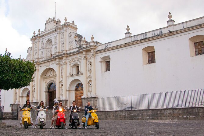 Vespa Tour - Meeting at Antigua Rides on 1 Avenida Norte